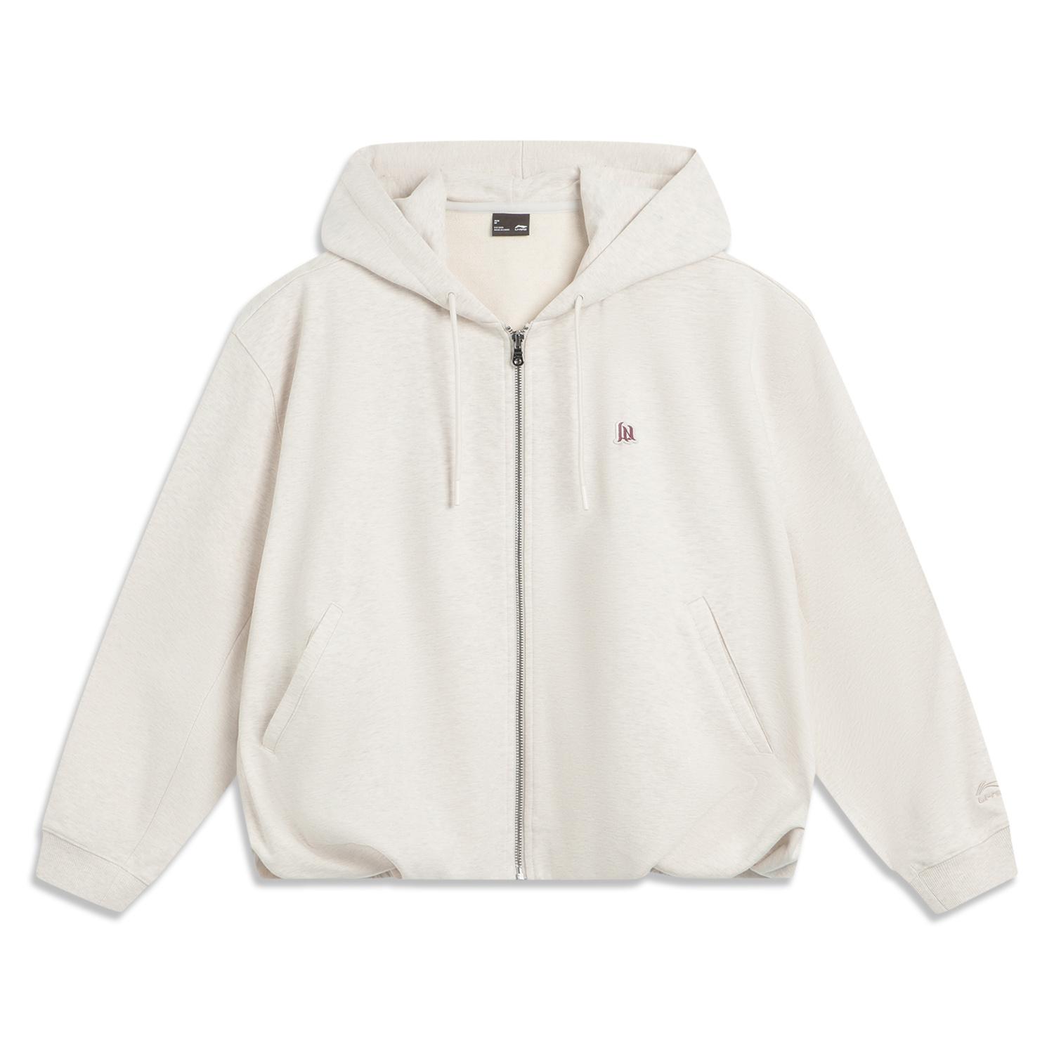 

Толстовка с капюшоном и логотипом свободного кроя из серии Li Ning Sports Lifestyle Женская толстовка AWDVC22-3 XS