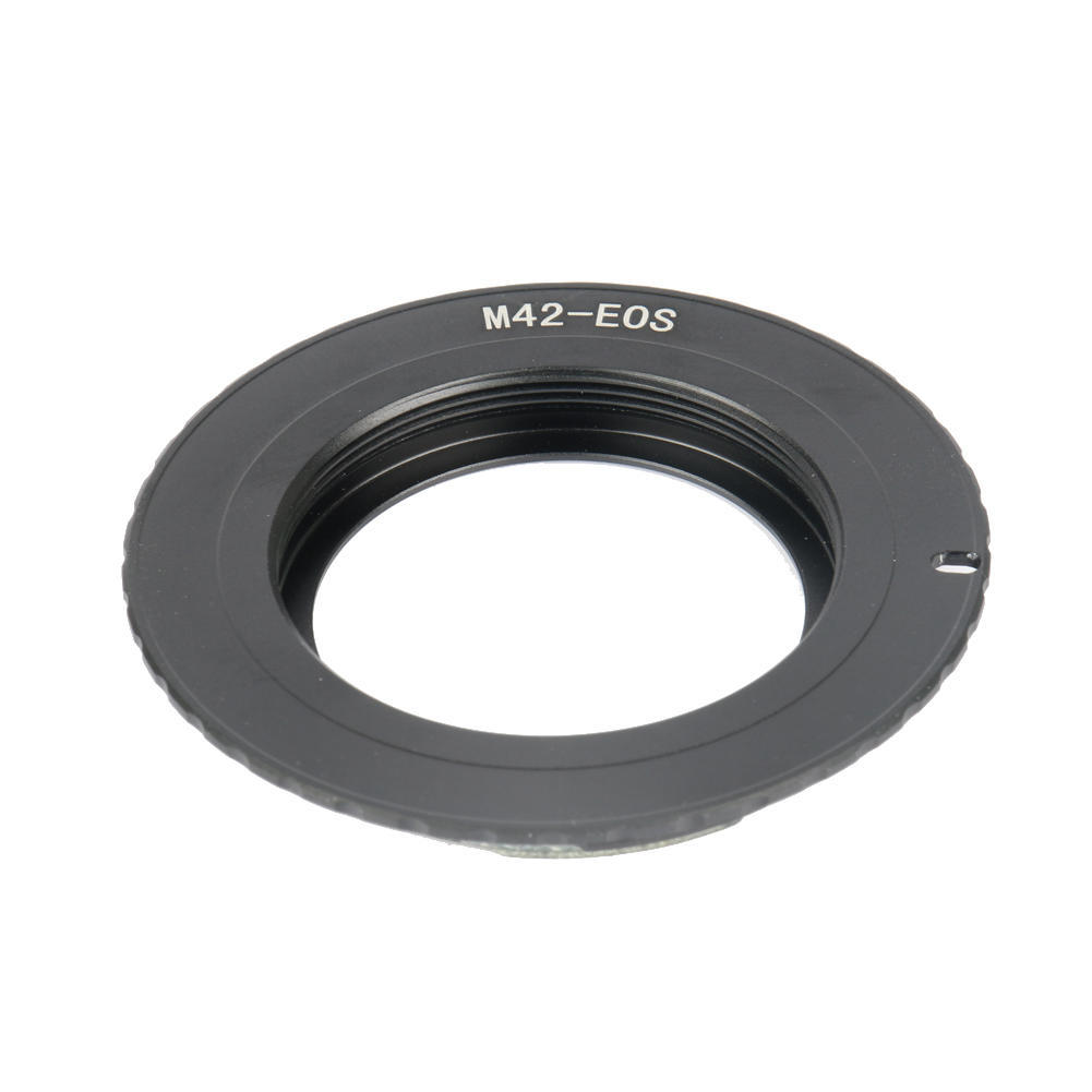 M42-EOS Adapter Ring AF Confirm Adapter AF Confirm Manual Focus Accuracy Metal for Canon 100D 1000D 1100D 1200D 400D 450D 500D