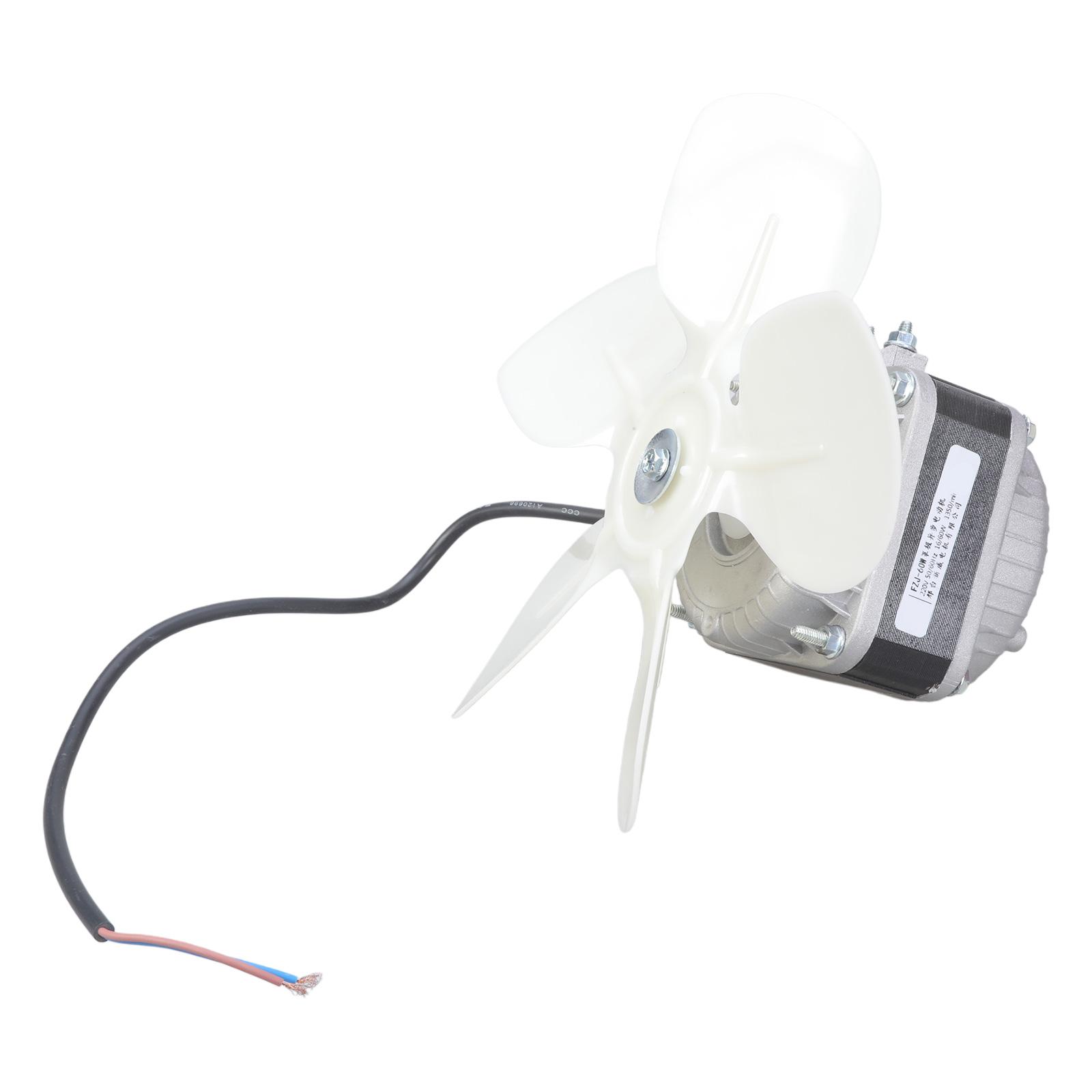 

Многофункциональный мотор вентилятора охлаждения для различных холодильников-морозильников Простая установка Подходит для эффективности конденсатора 60W