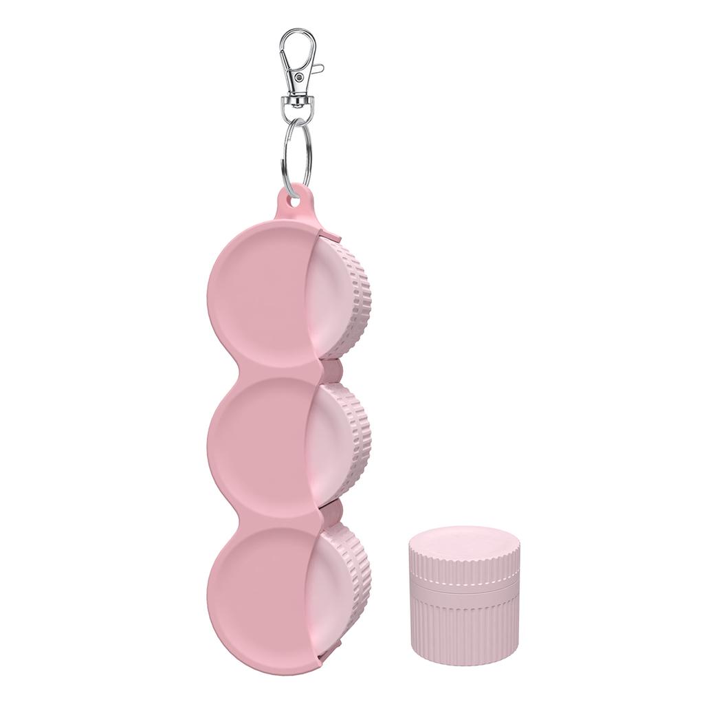 3Pcs/Set Sunscreen Sub-Bottling Lotion Shampoo Refillable Bottles Travel Cosmetic Liquid Container Soft Silicone Portable Tools