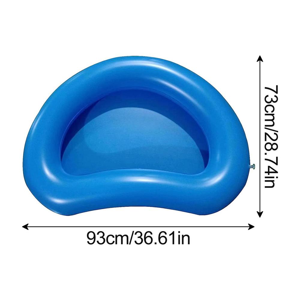 Inflatable Pool Foot Bath Basin Portable Foldable Pool Footbath Soaking Pool Footbath Washing Swimming Pool Accessories Clean