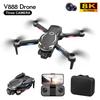 V888 Drone: 8K HD Aerial Photography with 3 Cameras, Long Battery Life, and Brushless Motor Remote Control.