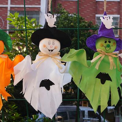 Gruseliges Halloween-Kürbis-Dekor, dekoratives, bezauberndes, realistisches Halloween-Ornament in leuchtenden Farben für Partys, Festivals