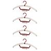 4 Pieces Plastic 3-in-1 Clothes Drying Rack Anti-slip Windproof Shoe Drying Rack Save Space Hanging Folding Clothes Hanger