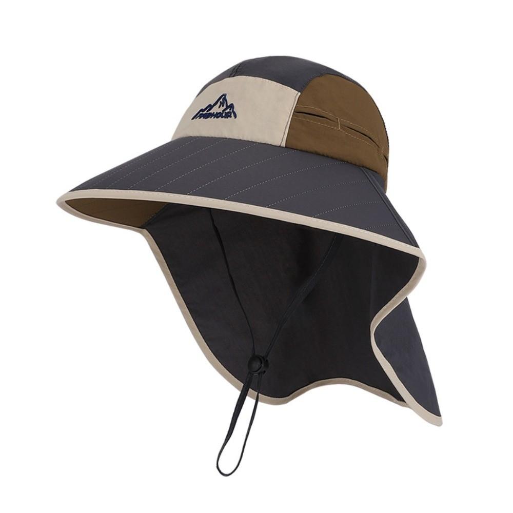 Quick-Drying Fishing Hat Wide Brim Panama Hat Casual Hiking Hat Summer