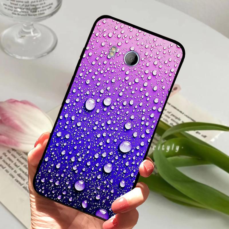 For HTC U11 + Case Soft Silicone Back Cover Phone Case for HTC U12 LIFE / U11 Plus U 11 Bumper Coque HTV33 Shockproof Funda