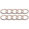 Motor Exhaust Pipe Gasket For Suzuki GSXR600 GSX-R600 97-15 GSXR750 96-15 GSXR1000 01-06 GSX1400 02-07 GSR750 11-16