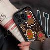 Cute Domo Kun Phone Case For IPhone 11 12 13 16 15 17 14 Pro Max Soft Funda Silicone Cover