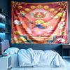 Princess Peach Toadstool Print Tapestry, Lightweight Wall Hanging, for Bedroom, Dorm, Living Room, Home Art Decor, Birthday Christmas Gift for Friends