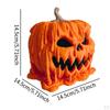 Festive Pumpkin Candy Holder for Halloween Party Decor