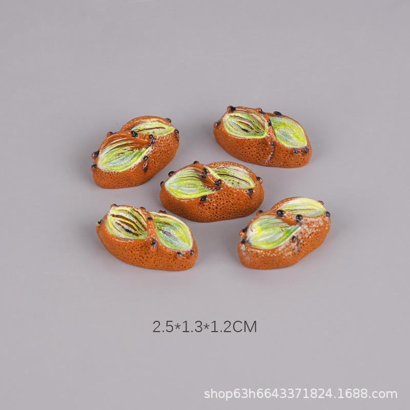 Mini Miniature Breadboard Dessert Model Simulation Play House Toy Shelf Ornament Edible Play Doll House Small Ornament