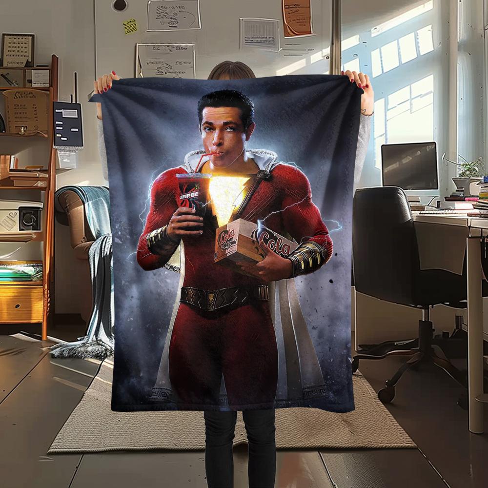 1 ks flanelová deka s potiskem mimozemšťanů a Země, Vysoká kvalita, Pohodlná pro všechna roční období, Domácí dekorace, Teplo a pohodlí, Perfektní jako vánoční dárky