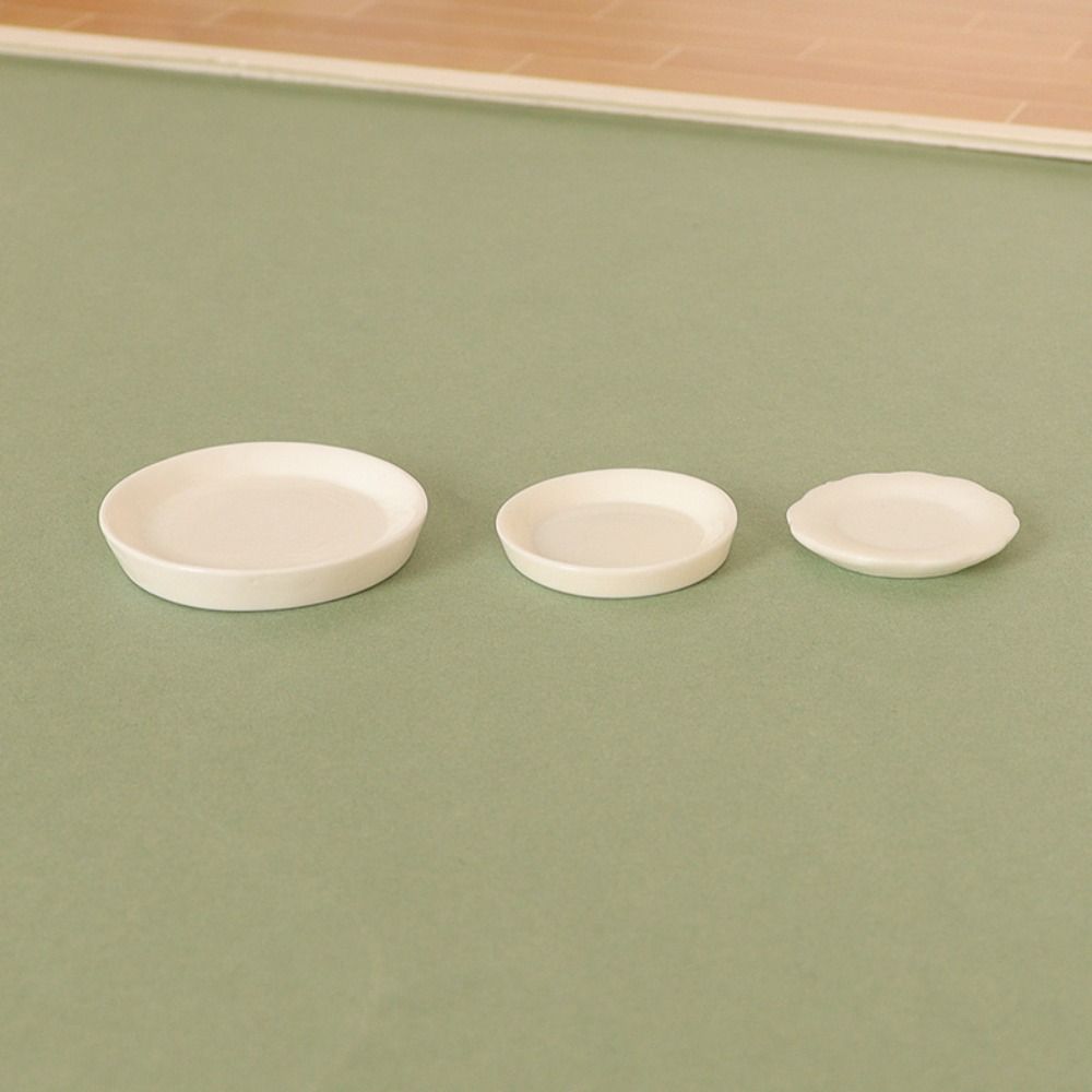 5pcs Resin Miniature Dollhouse Food 8 Styles Scene Model New Simulation Bowl  Dollhouse Decoration