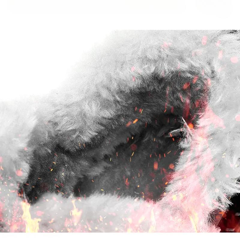 Winter Men's Outdoor Snow Boots Warm Plush Shoes Plus Size 39-46