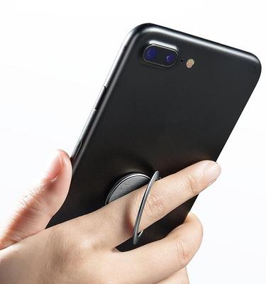 Ultra-Thin Luxury Metal Mobile Phone Socket Holder Universal Telephone Magnetic Car Bracket Pad Stand Accessories Finger Ring