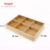 Jingbeier Wooden Compartment Serving Tray