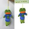 Pepe The Frog Plush Pencil Case Pendant Soft Stuffed Doll Kid Gifts