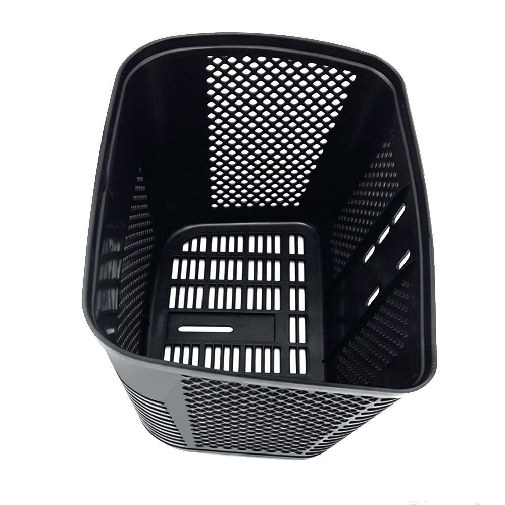 4 Styles Front Riding Basket Plastic Children's Bicycle Scooter Basket Front Handle Carrier