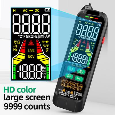 Multimetro Digitale Tester Professionale Misuratore Corrente Alternata Corrente Continua Tensione Multimetro