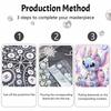 Disney Stitch Pearl Painting Handmade Pearl Kit Home Decoration Painting