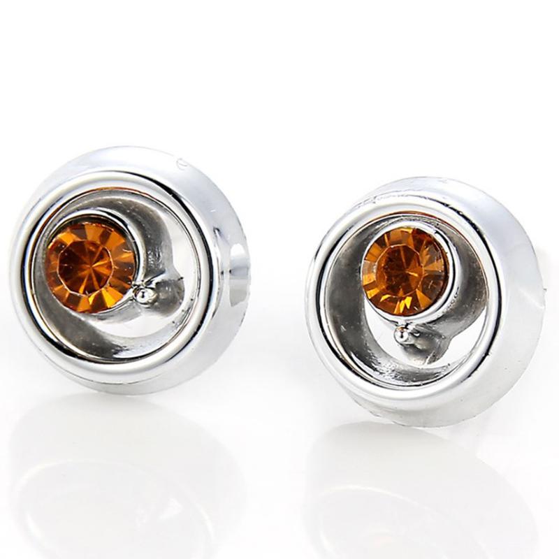 36Pairs Mixed Earrings Crystal Rhinestone Bear Butterfly Bowknot Flower Heart Stud Earrings