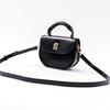Creeretoile Shoulder Mini Saddle E-mono Women's Handbag, Bag, 2-Way Pochette, Bag, Bag, Ethical, Stylish, Occasion-Ready [Creeretoile] (Black)