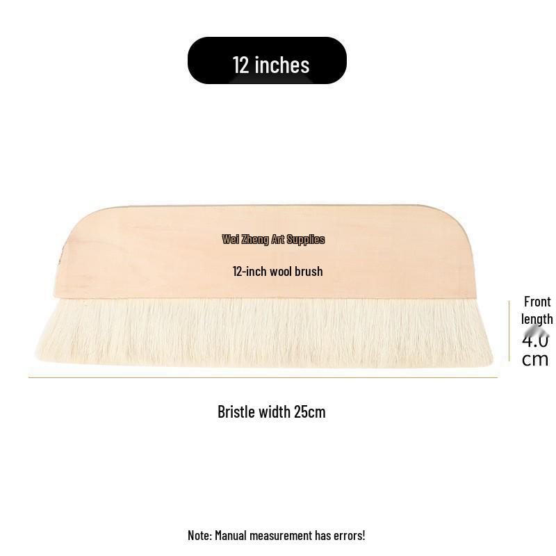 Multifunctional Nylon Brush: BBQ, Paint, Cleaning, 1-12 Plate Sizes