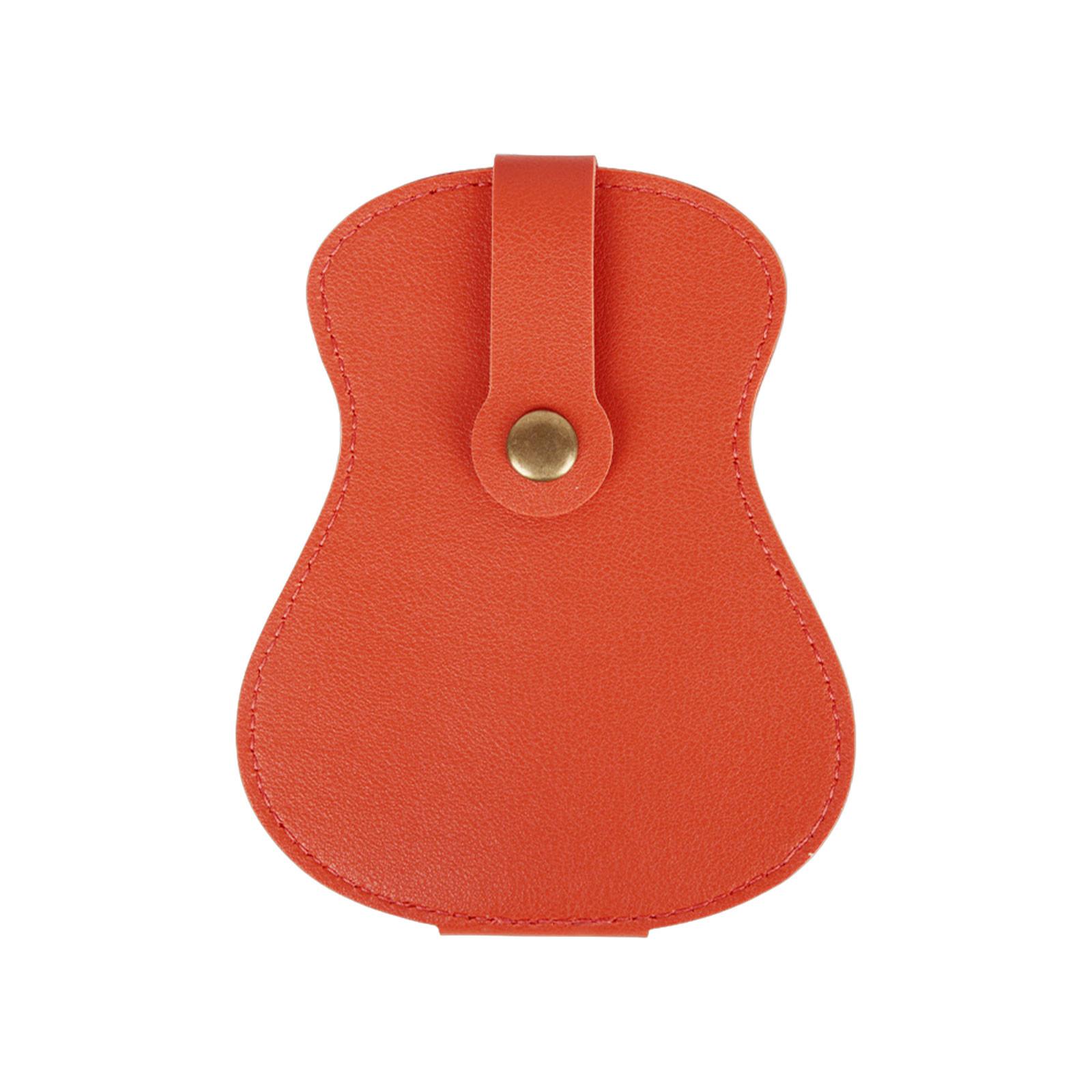 

Настраиваемое имя, держатель для медиатора, сумка для хранения медиаторов для любителей гитары One Size шафрановый