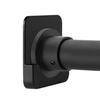 1pc Universal Shower Curtain Rod Mount Holder for Wall Adhesive Shower Rod Tension Retainer No Drilling Stick On Screw Fixation