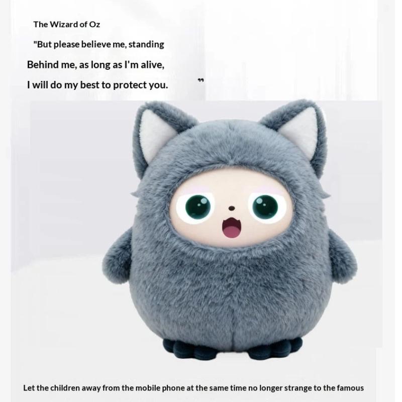 Ai Intelligent Voice Interactive Doll Emotional Companion Robot Dialogue Plush Doll Children's Gift 2025 New Edition