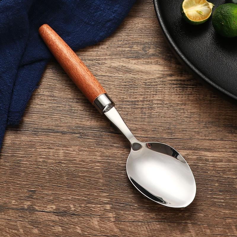 Jaswehome 1/4Pcs Western Cutlery Set Stainless Steel Dinnerware Knife Fork And Spoon Upscale Tableware Set