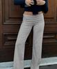 Seobdyudeu Cuffed Wide Pants (Pearl Grey Melange)