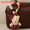 Cute Plush Bear Keychain With Woolen Sweater For Kids And Teen Gift
