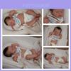 Păpușă Bebeluș Reborn Loulou din Silicon Npk de 19 inch Jucărie Realistă și Adorabilă pentru Copii cu Vârsta de 4-6 Ani