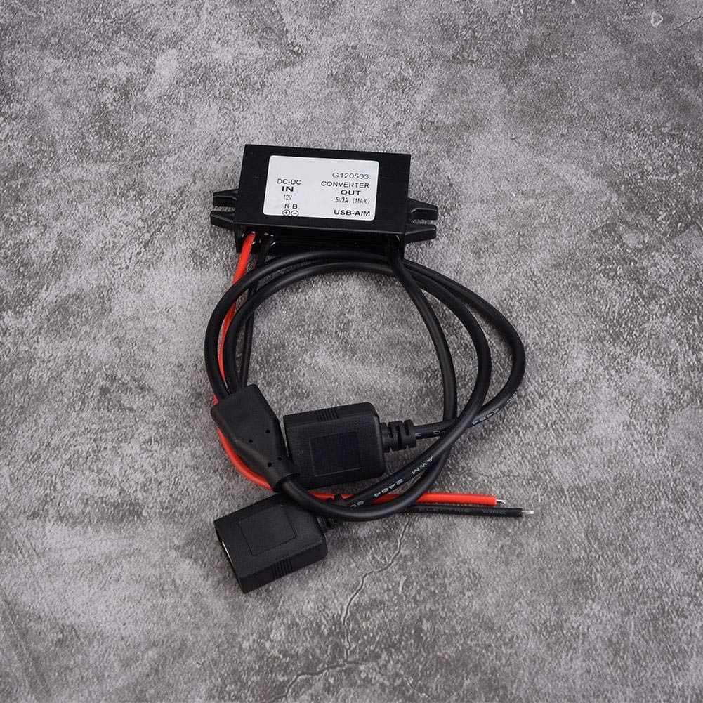 Y miko DC-DC Converter Buck, 5V 3A Dual USB Buck Converter Power Transformer Module