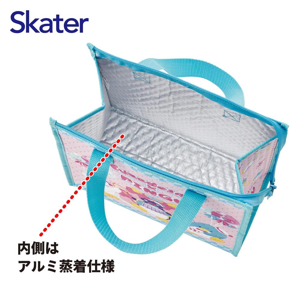 Skater Lunch Insulated Lunch Sanrio Pingu x Tuxedo Bag, Non-Woven Fabric, Bag, Sam, FBC1-A