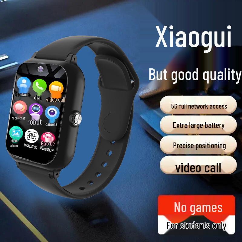 5G Waterproof Kids Smartwatch with Video, Alipay, GPS, and Long Battery Life