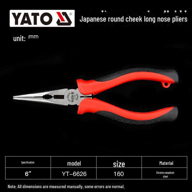 Yiertuo Multi-Function Needle-Nose Pliers for Electricians - CRV Industrial Grade