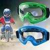 2-Pack Dirt Bike Goggles for Little Boys and Girls Adjustable Motorcycle ATV Motocross Riding Goggles for Youth