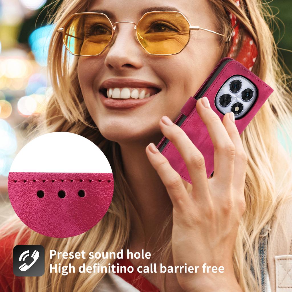 For Xiaomi Poco M8 5G/Redmi Note 15 5G (Global) Case Flower Pattern PU Leather Wallet Phone Cover with Strap