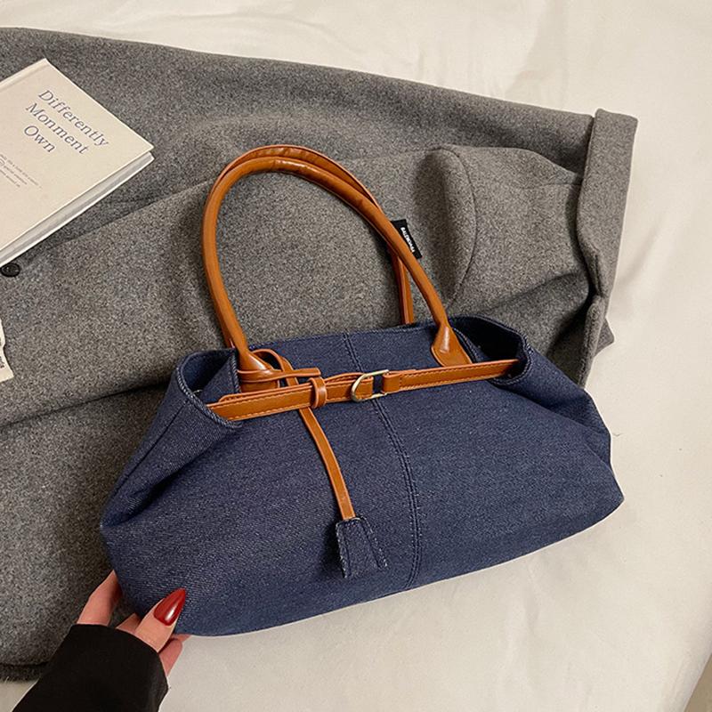 High Quality Fashionable Versatile Commuting Handbag Simple Casual Large Capacity Armpit Shoulder Bag for Women CLE