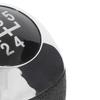 Hyundai i20 07-12 Gear Shift Knob BLACK + CHROME 5 SPEED