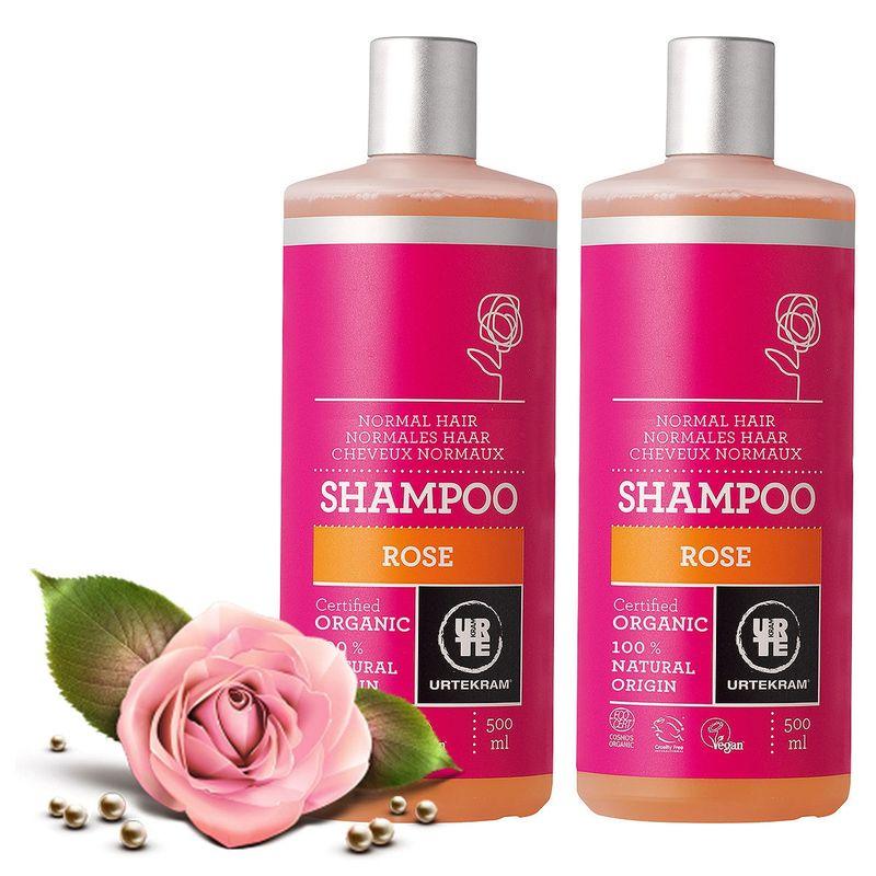 Urtekram Rose Shampoo 500ml x 2