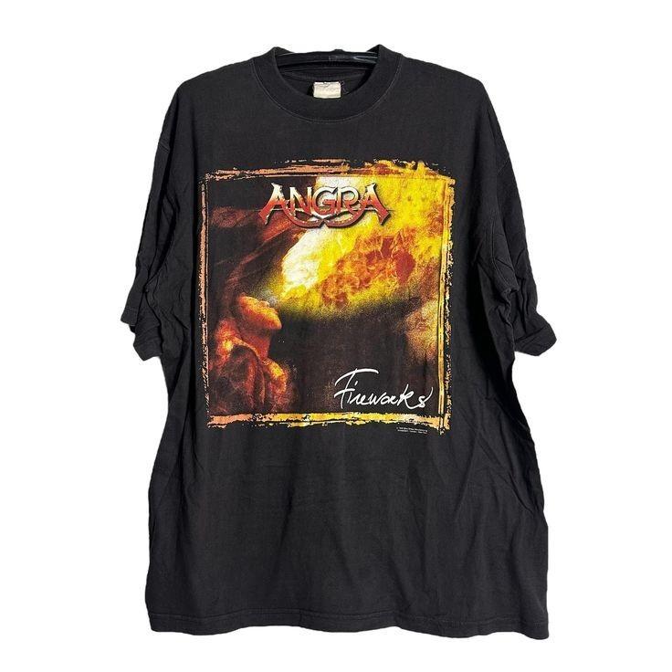 

Vintage Angra Metal Band World Tour 9899 shirt Unisex T-Shirt S