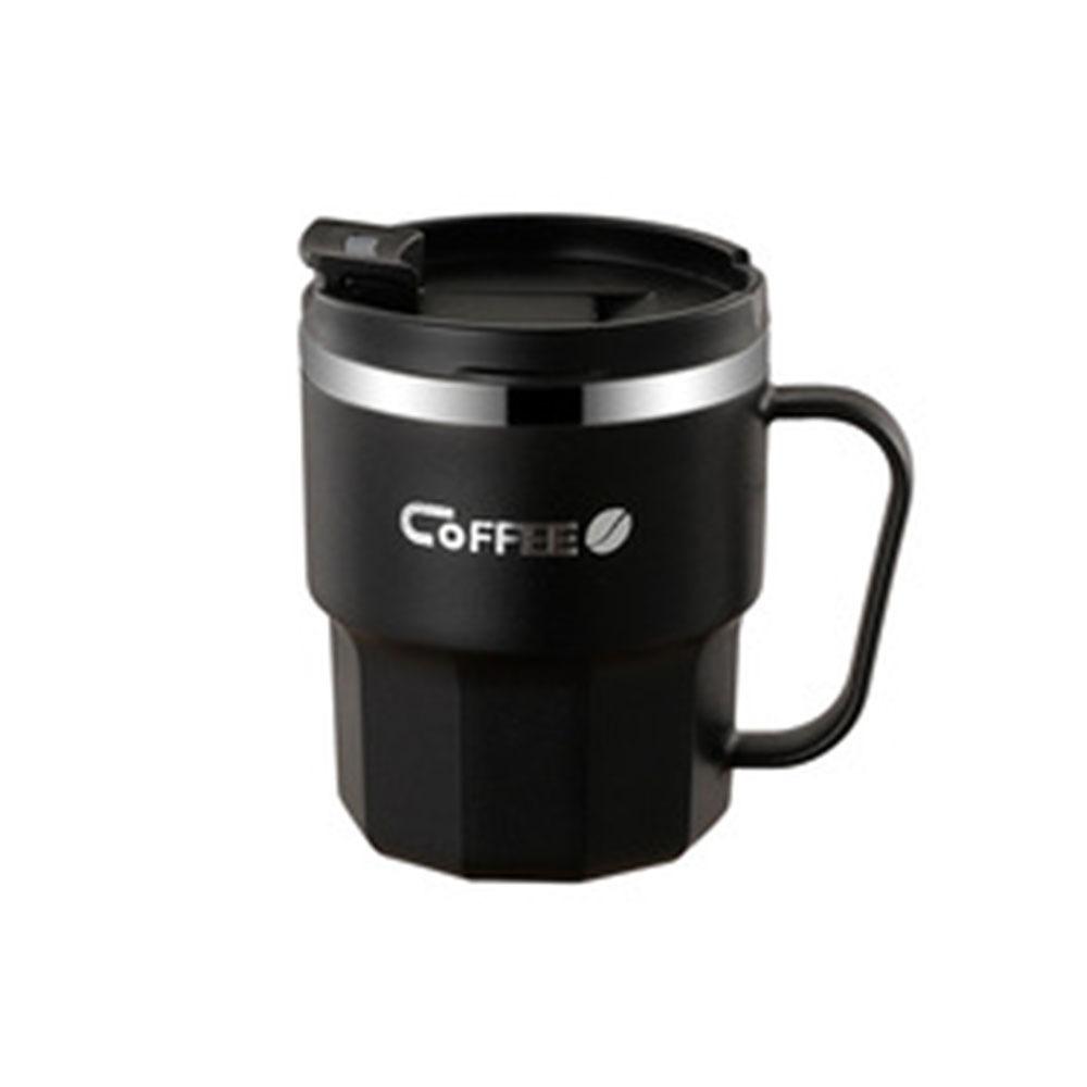 

Double Layer Coffee Mug 400ml Insulated Water Cup Portable Thermal Mug Office