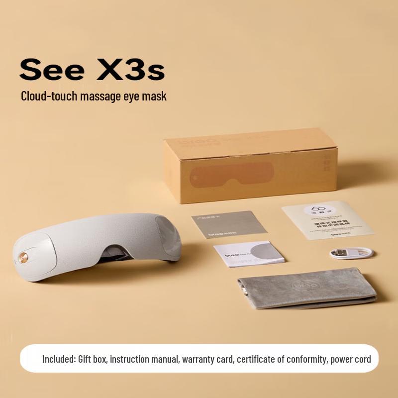 

Breo iSee X3S Smart Eye Massager CN plug (adapter included)