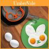 Adorable Rabbit Shaped Silicone Egg Mold For Perfectly Shaped Omelets And Fried Eggs
