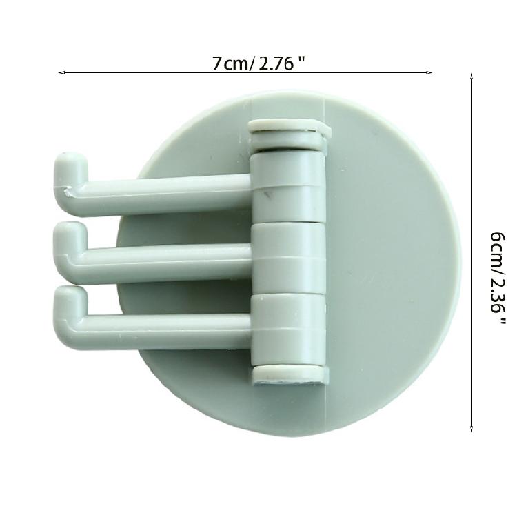 No Drilling Towel Hook For Bathroom Clothes Coat Bedroom Hook Livingroom Kitchen
