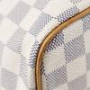 LOUIS VUITTON Saleya PM Handbag N51186 White Damier Azur Canvas Women Used
