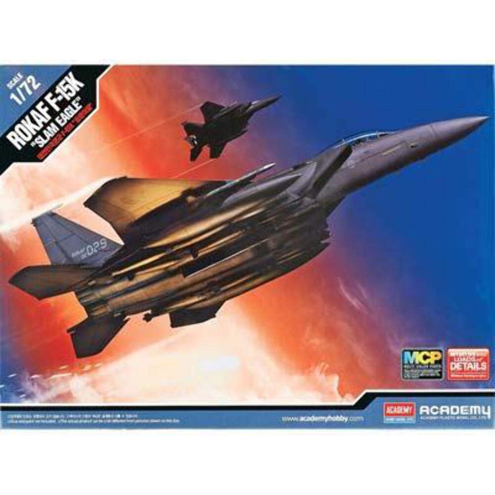 

Academy 1/72 South Korean Air Force F-15K Slam Eagle Plastic Model Kit 12554